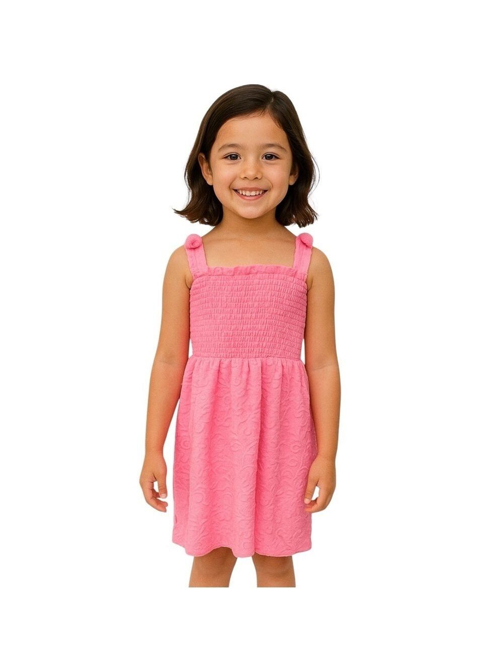 Nicole Miller New York Girl’s Hot Pink Terry Dress / Pool Coverup – Size 6